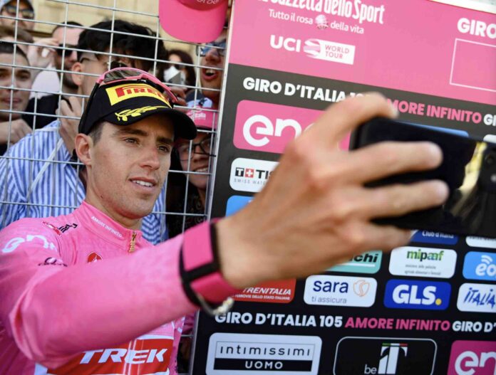 Classement général au départ de la 6e étape du Giro 2022