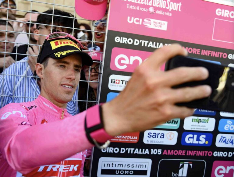 Giro 2022 – Classement général au départ de la 6e étape