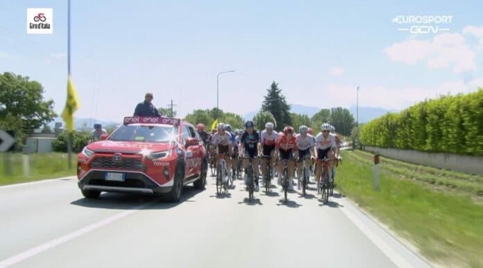 Le départ de la 9e étape du Giro 2022 a été donné