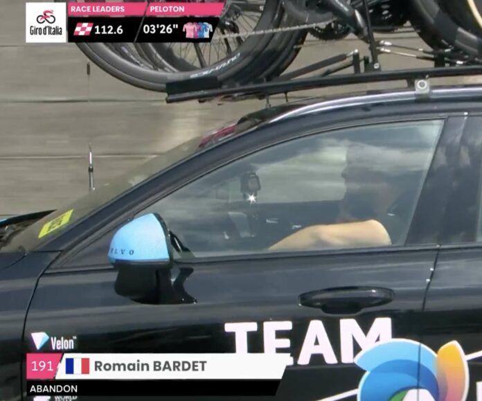 Romain Bardet abandonne le Giro 2022 lors de la 13e étape