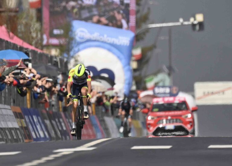 Giro 2022 : Vidéo de la 16e étape