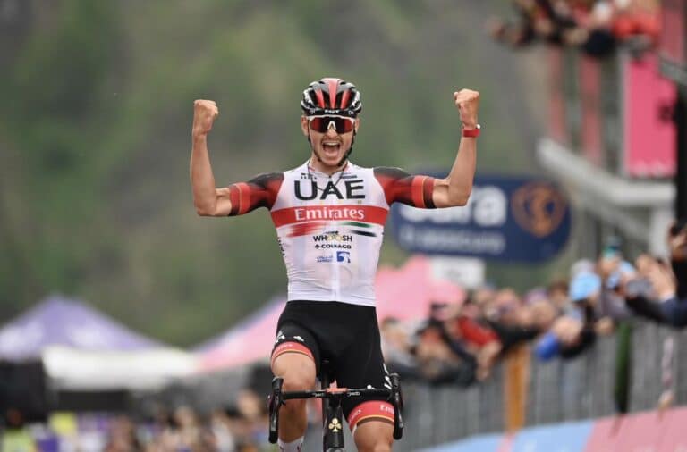 Classement complet de la 20e étape du Giro 2022