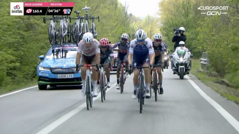 LIVE Giro 2022 : 9 coureurs échappés sur la 9e étape
