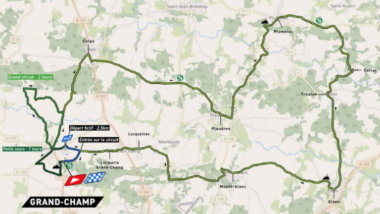 Grand Prix du Morbihan 2022 : Le parcours en détail et les favoris