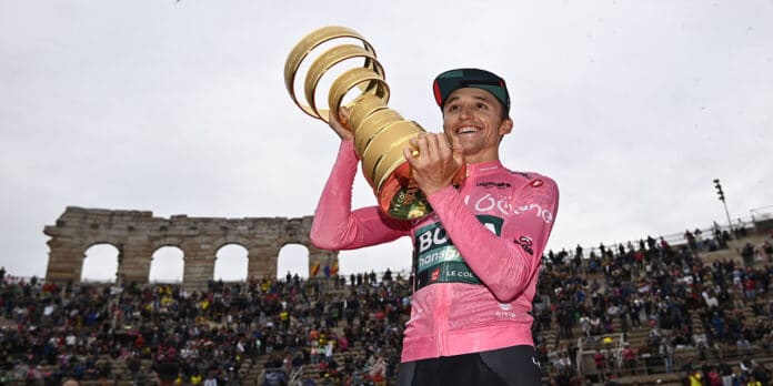 Jai Hindley sacré vainqueur du Giro 2022