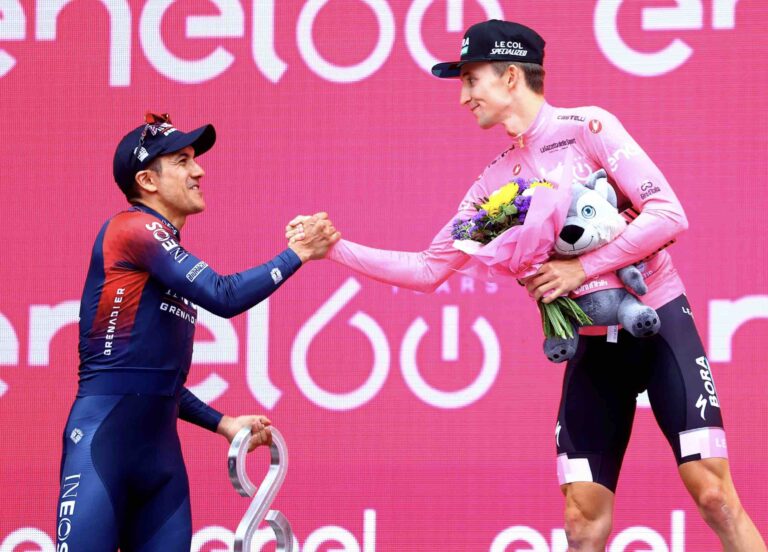 Richard Carapaz : « C’est le plus fort qui a gagné » le Giro 2022