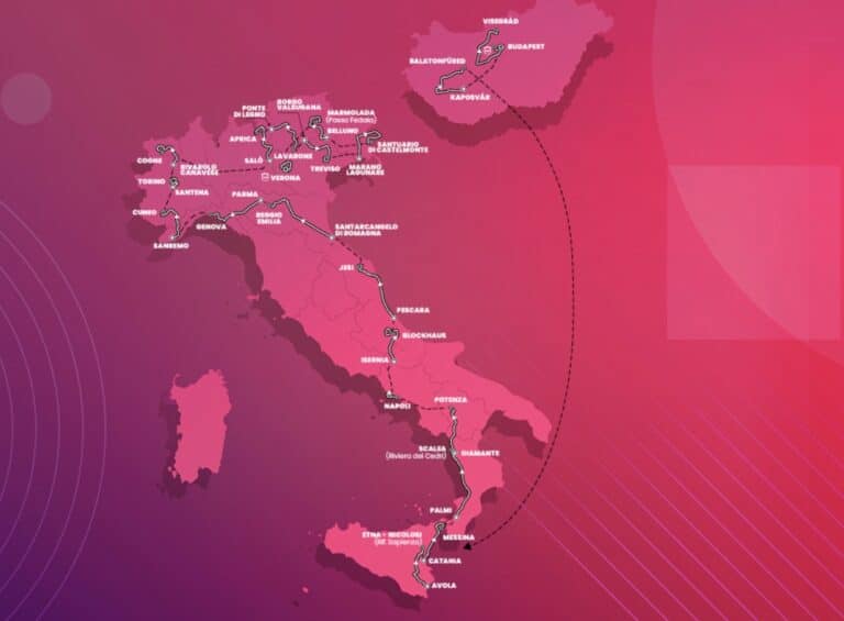 Tour d’Italie 2022 : Parcours détaillé, profils d’étapes et favoris