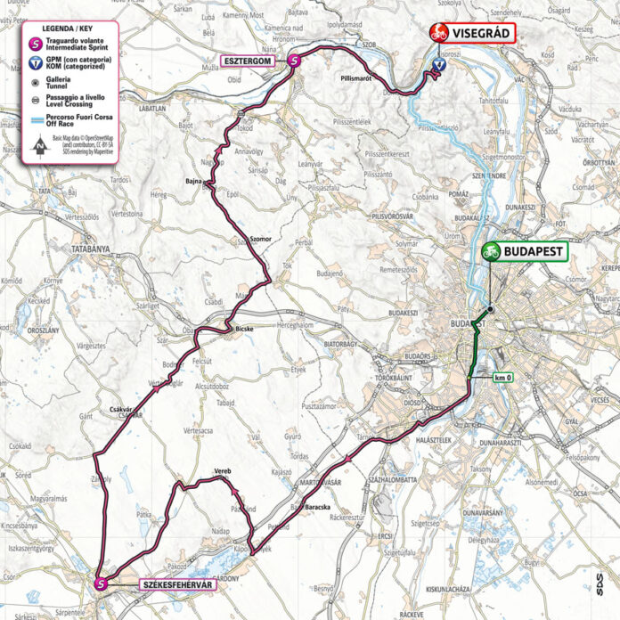 Présentation étape 1 du Giro 2022