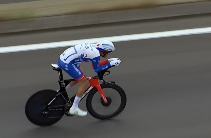 Bruno Armirail remporte le championnat de France 2022 du chrono