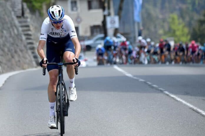 Chris Froome au départ du Critérium du Dauphiné 2022