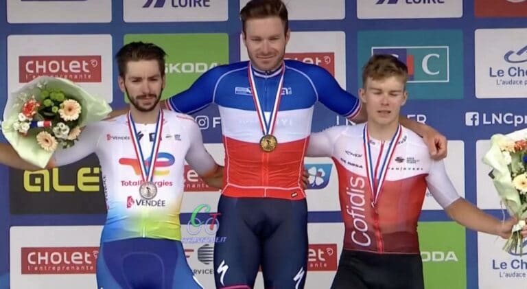 Classement complet du championnat de France sur route Elite Hommes 2022