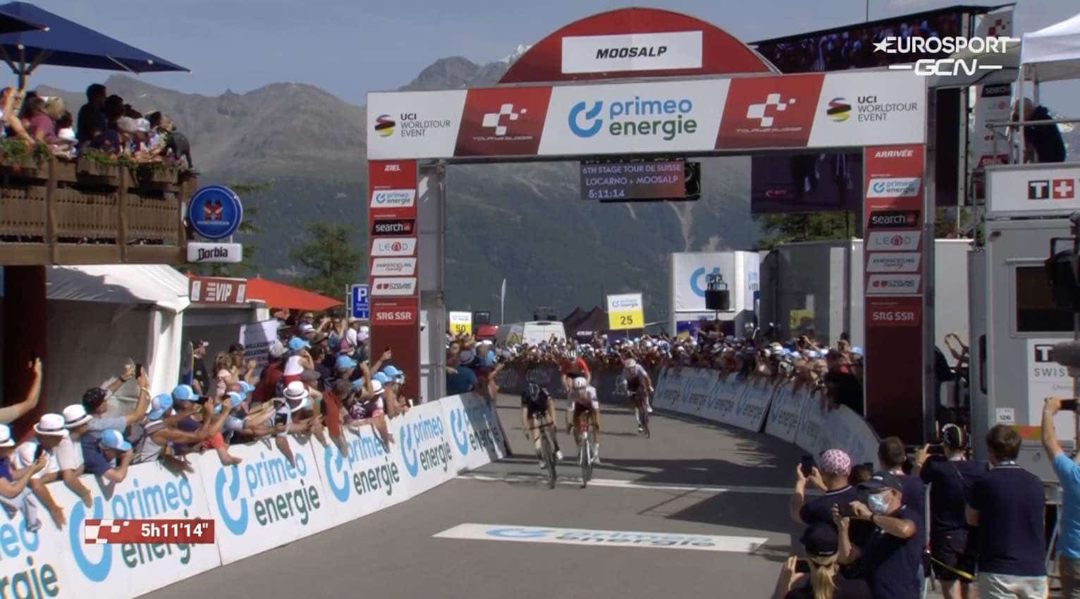 Tour de Suisse 2022 Classement complet de la 6e étape