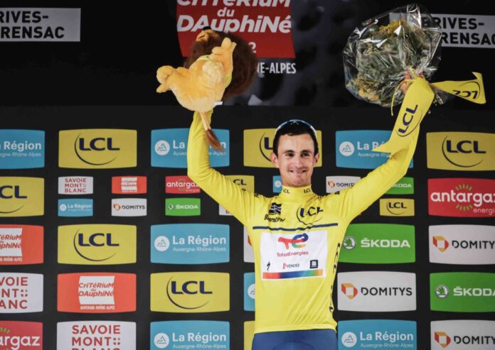 Classement général complet après la 2e étape du Critérium du Dauphiné 2022