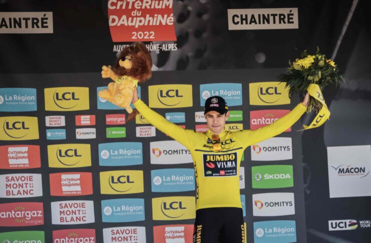 Classement général du Critérium du Dauphiné après la 5e étape