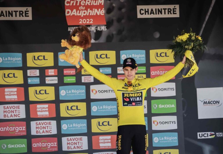 Classement général complet après la 5e étape du Critérium du Dauphiné 2022