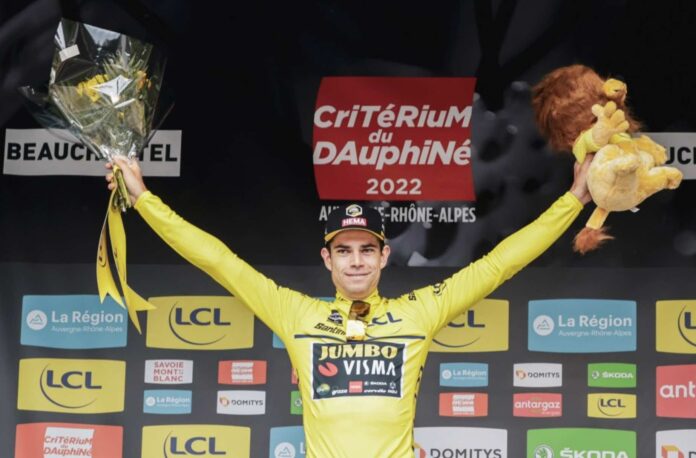 Classement général après la 1ère étape du Critérium du Dauphiné 2022