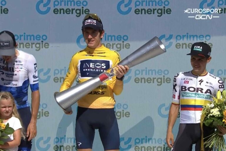 Classement général final du Tour de Suisse 2022