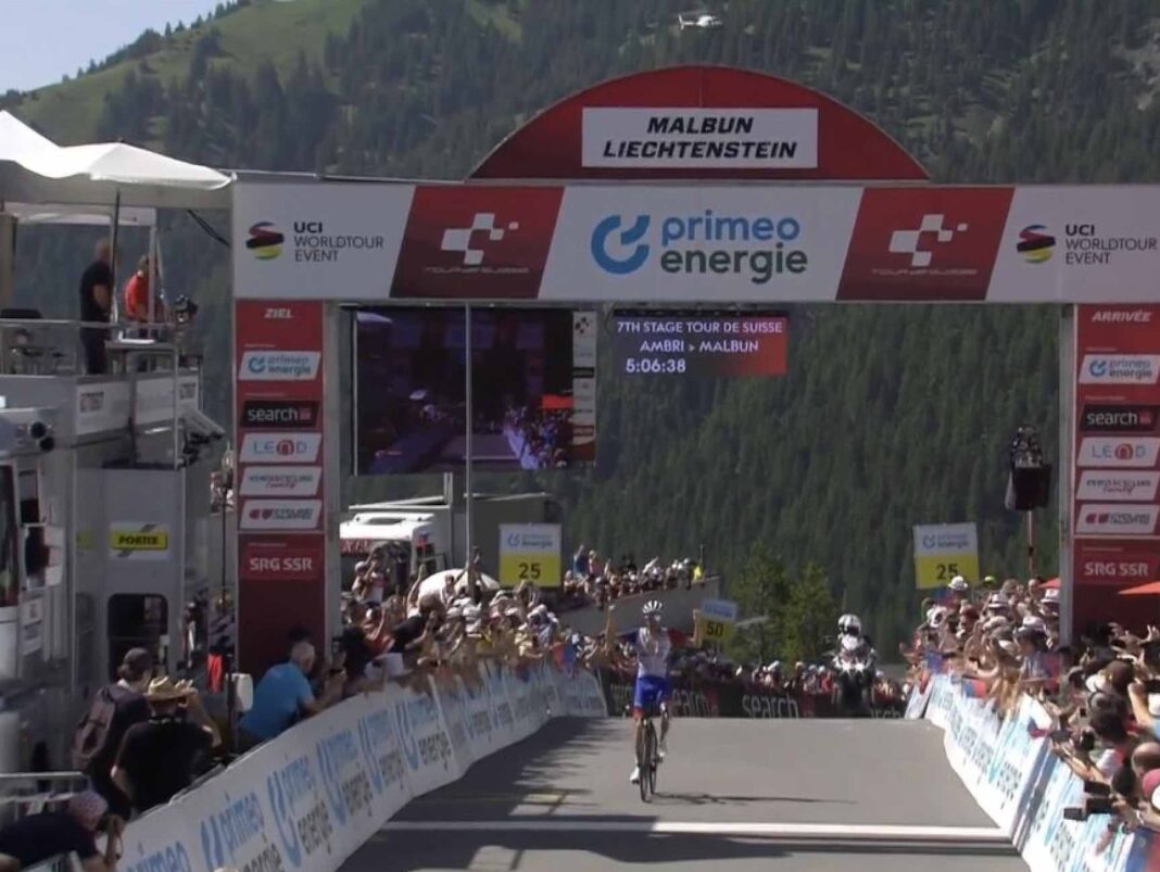 Tour de Suisse 2022 Classement général complet après la 7e étape