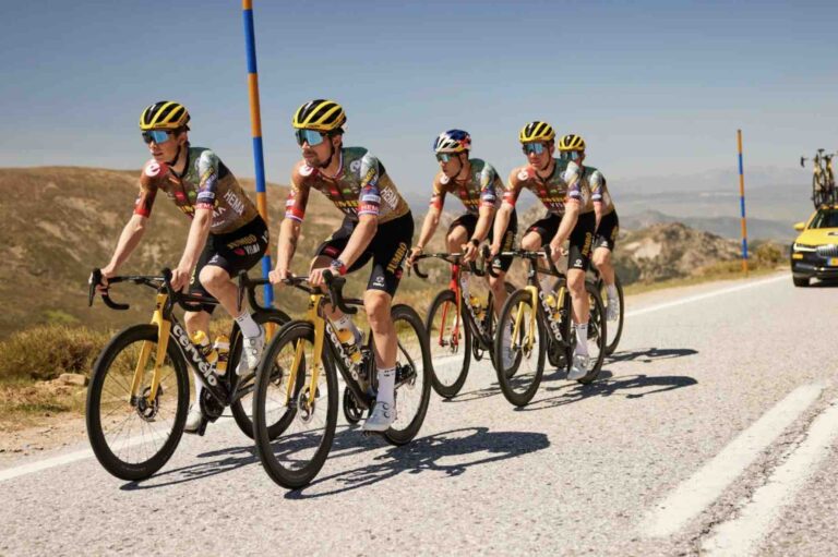 Roglic, Vingegaard, Van Aert et leurs coéquipiers sur le Tour de France 2022