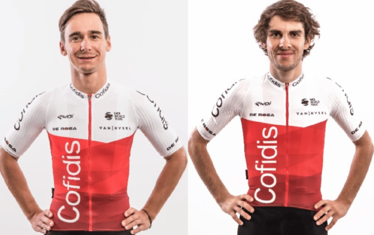 Guillaume Martin et Bryan Coquard leaders de Cofidis pour le Tour de France 2022