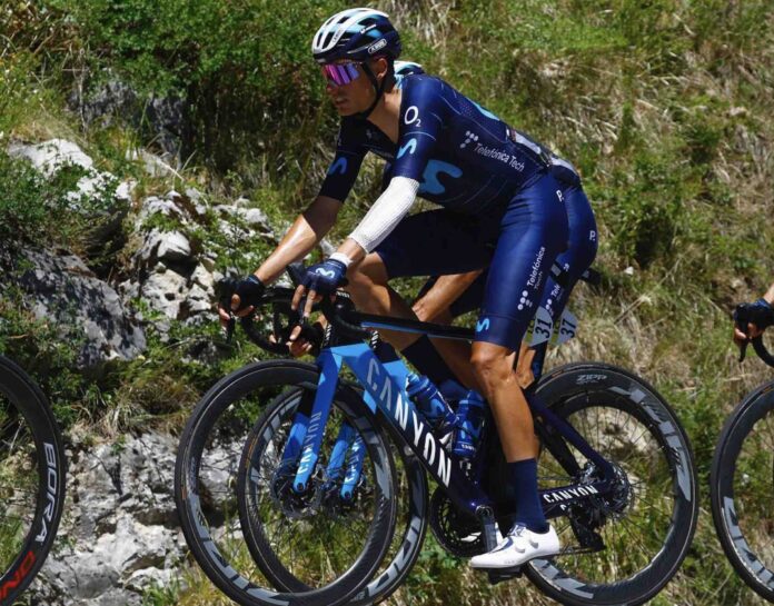 Enric Mas, leader de la Movistar sur le Tour de France 2022