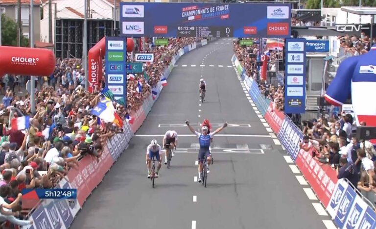 Florian Sénéchal champion de France sur route 2022 à Cholet