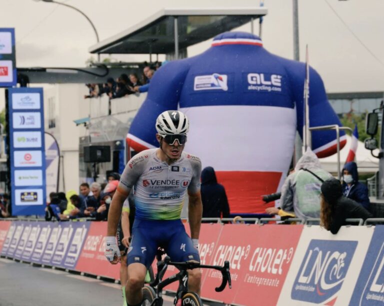 Matteo Vercher, champion de France Amateurs 2022 à Cholet