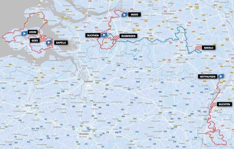 Le parcours et les favoris du ZLM Tour 2022