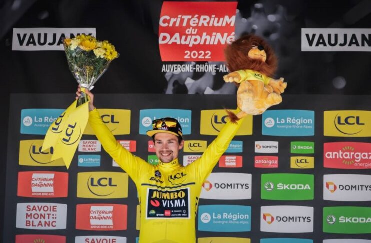 Primoz Roglic sera en jaune sur al dernière étape du Critérium du Dauphiné 2022