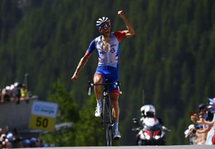 Thibaut Pinot remporte la 7e étape du Tour de Suisse 2022