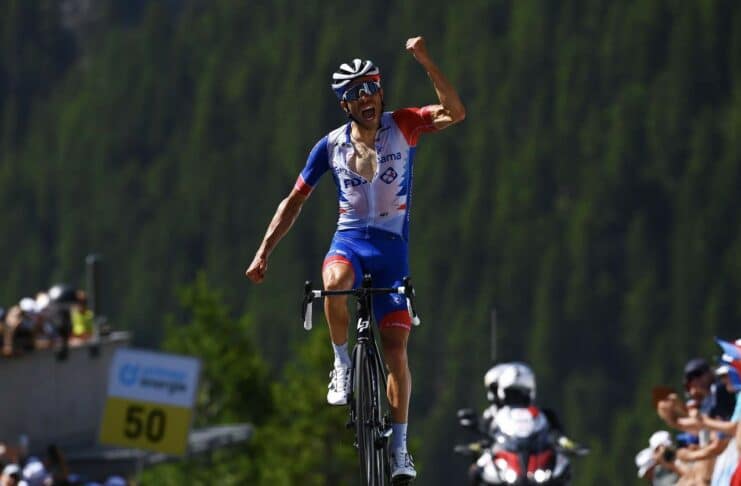 Thibaut Pinot remporte la 7e étape du Tour de Suisse 2022