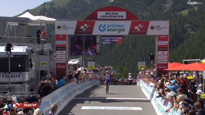Le résumé de la 7e étape du Tour de Suisse 2022 en vidéo
