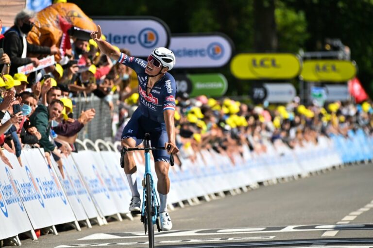 Mathieu van der Poel leader d’Alpecin-Deceuninck au Tour de France 2022