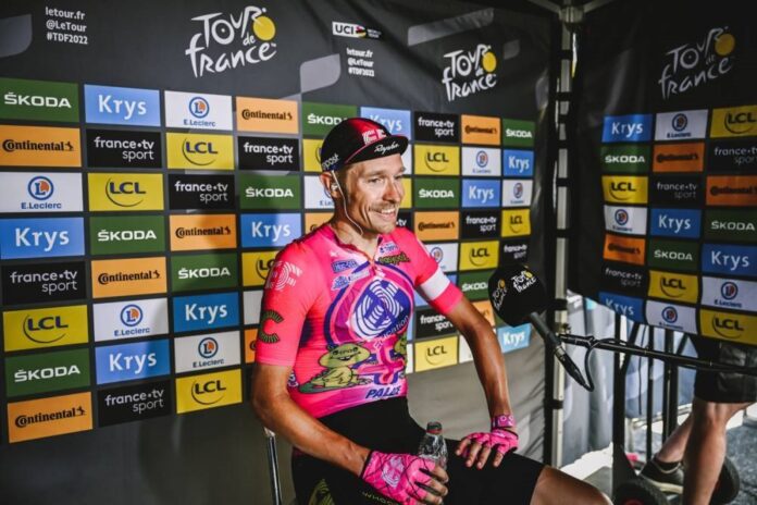 Réaction de Magnus Cort Nielsen vainqueur de la 10e étape du Tour de France 2022