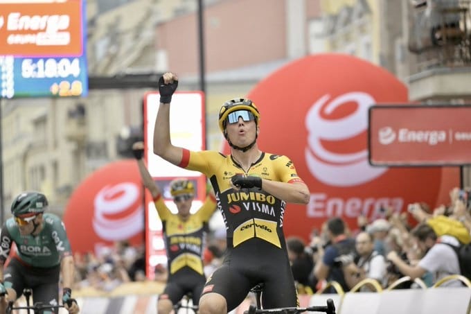 Olav Kooij remporte la 1re étape du Tour de Pologne 2022