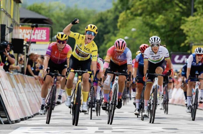Marianne Vos remporte la 6e étape du Tour de France Femmes 2022