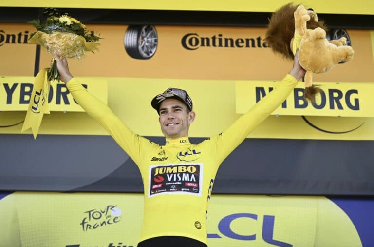 Classement général complet après la 2e étape du Tour de France 2022