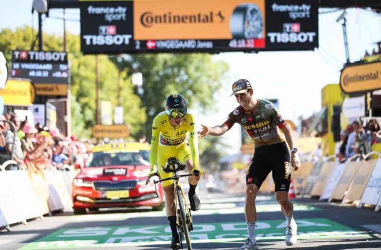 Réaction de Van Aert après la 20e étape du Tour de France 2022