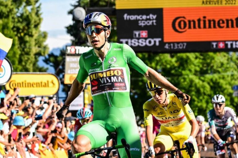 Wout Van Aert remporte la 8e étape du Tour de France 2022