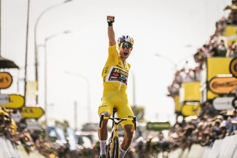 Wout Van Aert remporte la 4e étape du Tour de France 2022