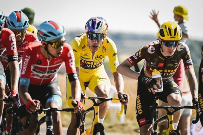 Wout Van Aert fier de son coup sur le final de la 4e étape du Tour de France 2022