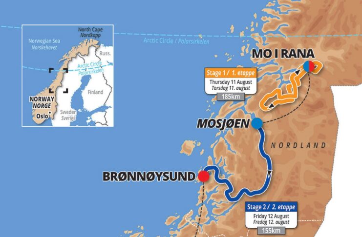 Parcours Arctic Race of Norway 2022