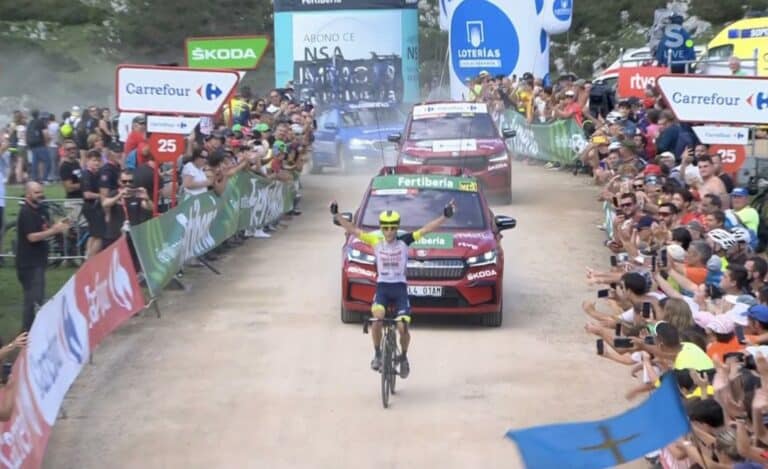 Louis Meintjes remporte la 9e étape de la Vuelta 2022