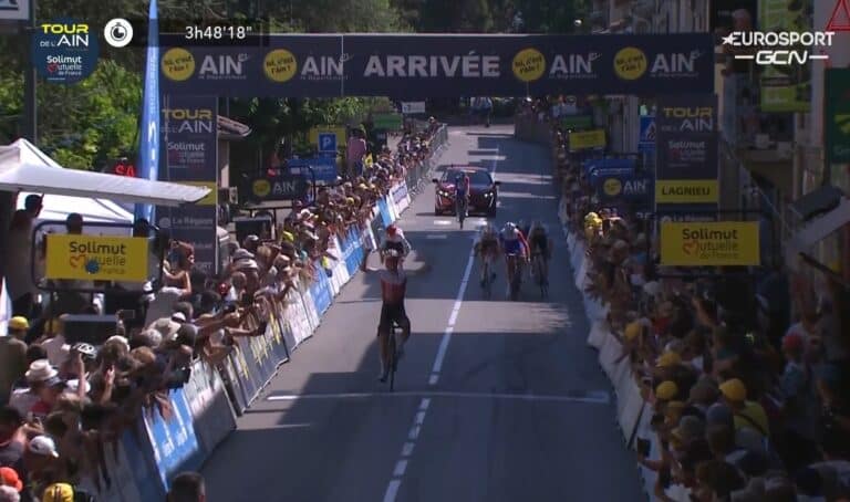 Guillaume Martin remporte la 2e étape du Tour de l’Ain 2022