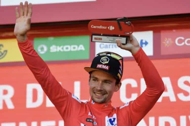 Classement général complet après la 4e étape de la Vuelta 2022