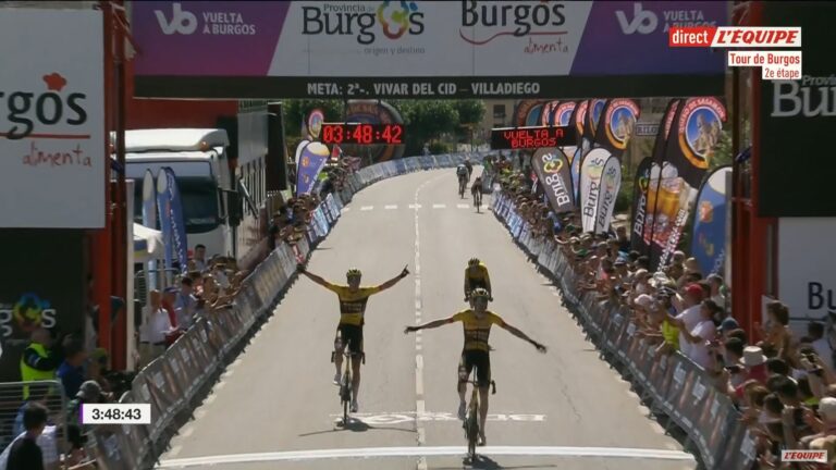 Timo Roosen remporte la 2e étape du Tour de Burgos 2022