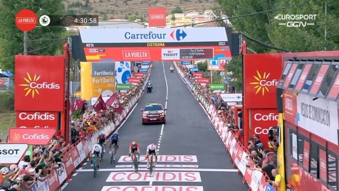 Jesus Herrada remporte la 7e étape de la Vuelta 2022