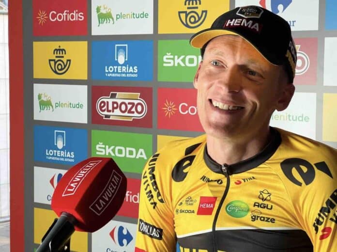 Robert Gesink premier leader de la Vuelta 2022