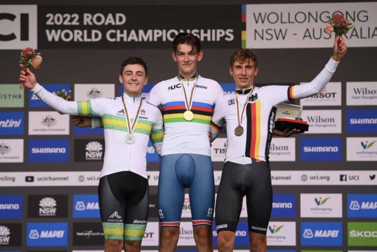 Actu Mondiaux : Joshua Tarling remporte le titre mondial du chrono Juniors à Wollongong