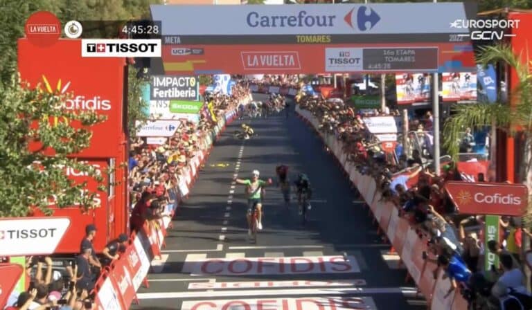 Victoire de Mads Pedersen sur la 16e étape de la Vuelta 2022